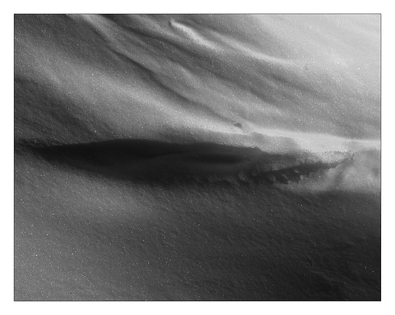 Snow drifts, Amaranth Township, Dufferin County #3